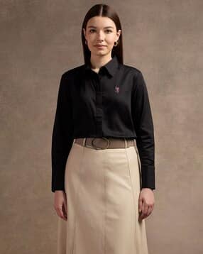 u.s. polo assn. Regular Fit Satin Shirt-picture-47
