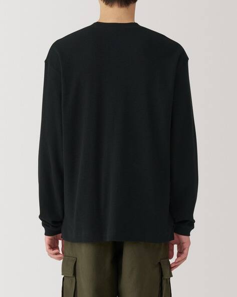 Buy Black Tshirts for Men by MUJI Online | Ajio.com