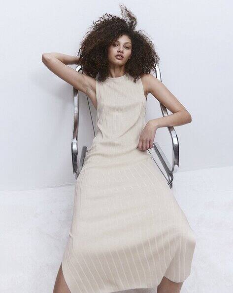 Buy Beige Dresses for Women by H&M Online | Ajio.com