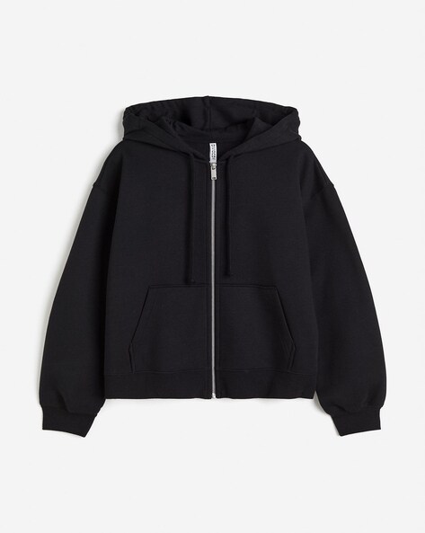 Black hoodie h and m sale