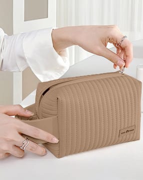 cortina eyelet curtain Zipper Portable Storage Jewellery Box Organiser with Dividers-picture-17