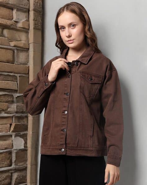 Buy Brown Jackets Coats for Women by RIO Online
