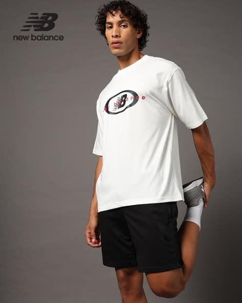 Buy White Tshirts for Men by NEW BALANCE Online | Ajio.com