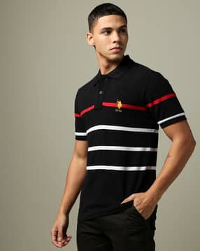 u.s. polo assn. Men Striped Slim Fit Polo T-Shirt-picture-33