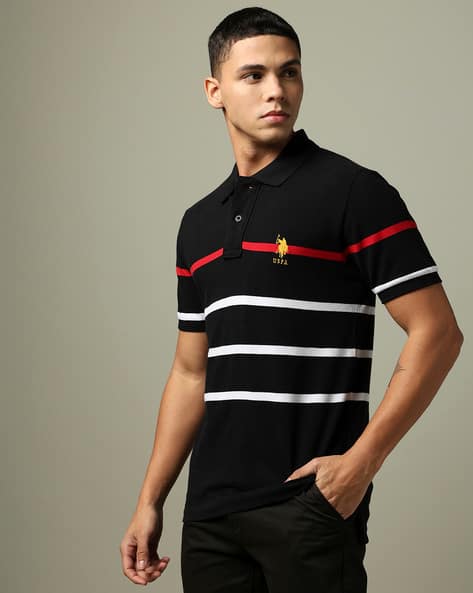 Buy Black White Tshirts for Men by Polo Online