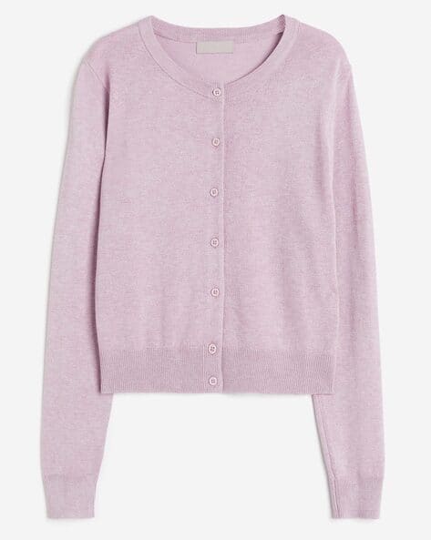 Women Fine-Knit Cardigan