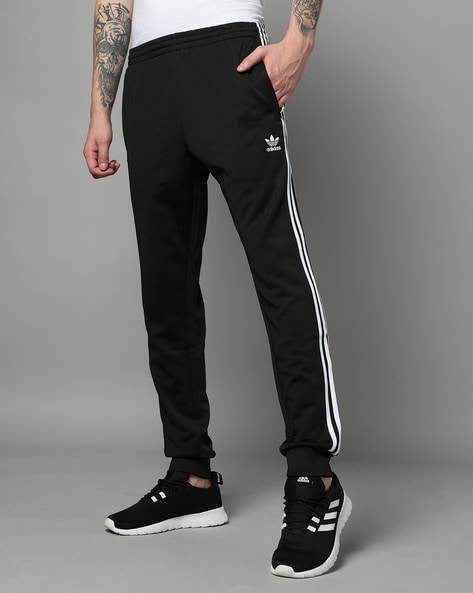 Buy Black Track Pants for Men by Adidas Originals Online Ajio