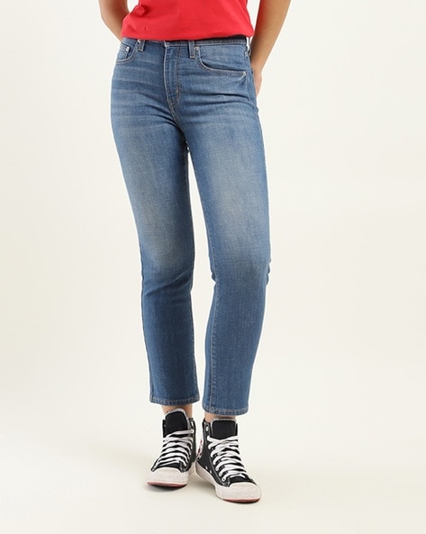 Levis Women Mid-Rise Slim Fit Jeans