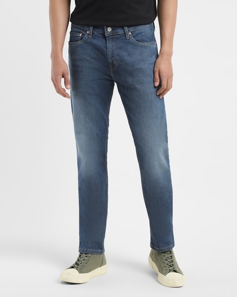 Levis Men Mid-Wash Slim Fit Jeans