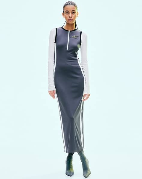 maternity dress bodycon Maternity Kendall Off-Shoulder Midi Body Con Dress main image 0