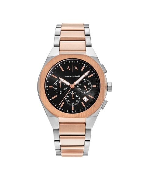 Men Water-Resistant Chronograph Watch-AX4181