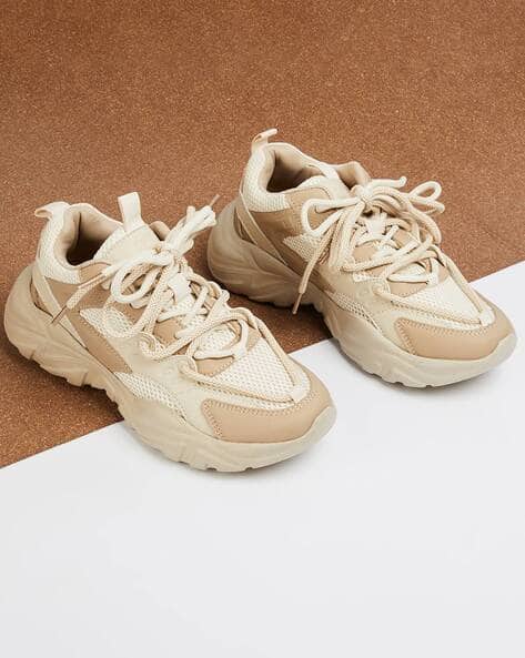 Beige Shoes Ginger Lifestyle Shoes Buy Beige Heeled Shoes For