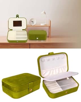 cortina eyelet curtain Jewellery Box with Snap-Button Closure-picture-12