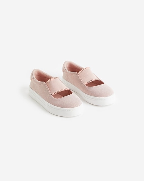 Girls Walking Shoes with Fabric Upper