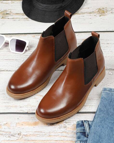 Men Ankle-Length Chelsea Boots