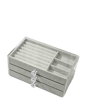 cortina eyelet curtain Jewellery Organiser with Divider Container-picture-35
