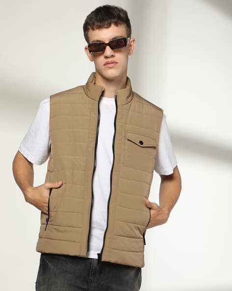 Buy Khaki Brown Jackets Coats for Men by LEE COOPER Online