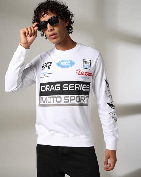 BRIEFING 3D LOGO CREW NECK SWEAT サイズM Men's Beige Relaxed Fit Embroided Casual Sweatshirt – TIGC