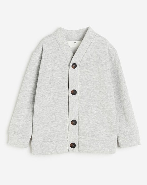 Boys V-Neck Sweatshirt Cardigan