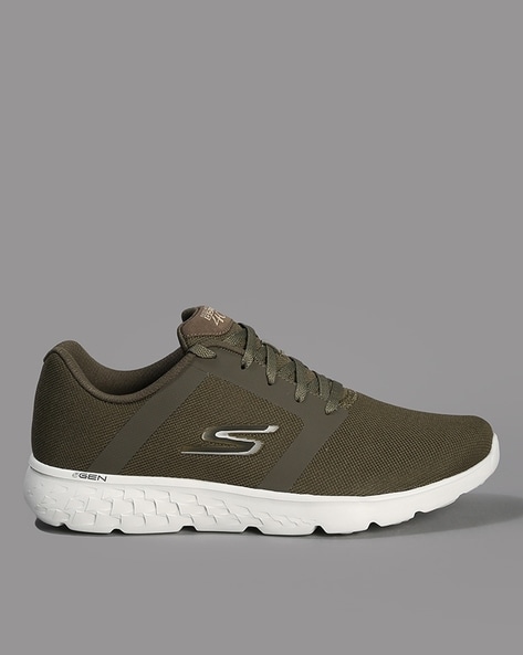 Buy Olive Green Sports Shoes for Men by Skechers Online Ajio