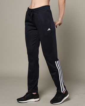 Adidas fitted track pants sale