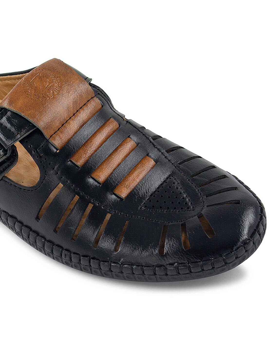 High Top Velcro Loafers Buy Brown Casual Shoes For Men By  display picture 1