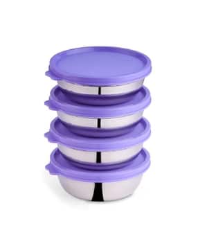 oliveware Set of 4 Stainless Steel Lunch Box-picture-18