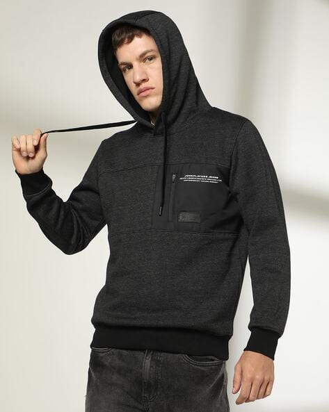 Buy Black Sweatshirt Hoodies for Men by JOHN PLAYERS JEANS