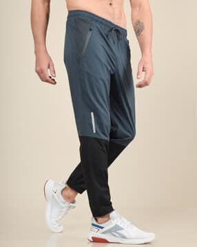 technosport Men Colourblock Joggers with Elasticated Drawstring Waist-picture-11