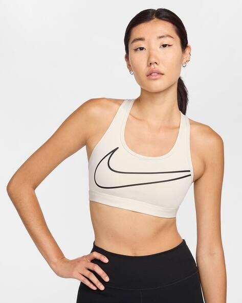 off white nike sports bra