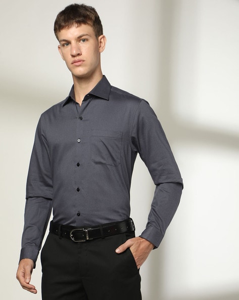 John Players Men Slim Fit Shirt