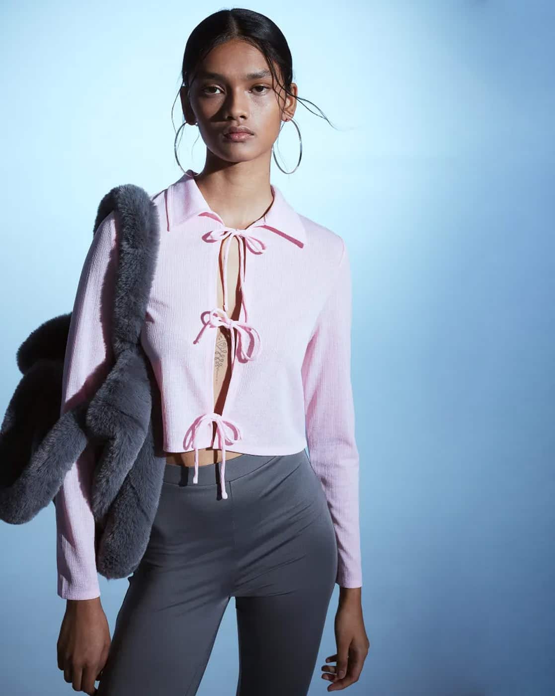 Buy Pink Tops for Women by H&M Online | Ajio.com