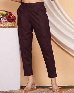 rajputana camisa Women Relaxed Fit Flat-Front Pants-picture-11