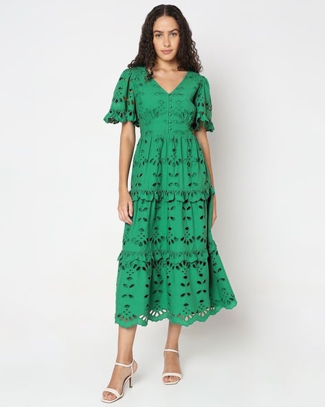 Buy Green Dresses for Women by Vero Moda Online | Ajio.com Buy Green Dresses for Women by Vero Moda Online | Ajio.com