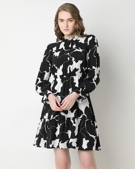 slim fit dress slacks VERO MODA Pink Floral Print Shirt Dress main image 1