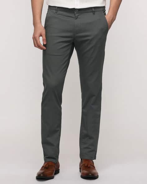 Buy Grey Trousers Pants for Men by CROCODILE Online