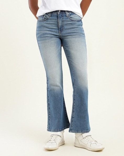 Women Mid-Wash Slim Fit Jeans