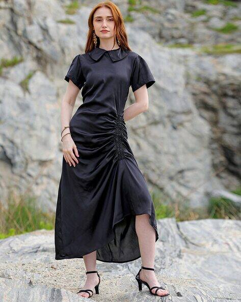 FREEHAND Women Ruched A-Line Dress