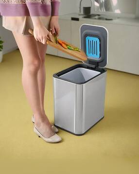 the better home Stainless Steel Dustbin with Lid-picture-16