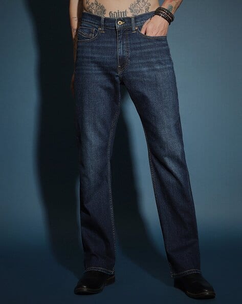 black jeans hollister mens bootcut jeans