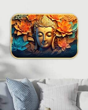 saf Buddha Print Wall Art Painting-picture-44