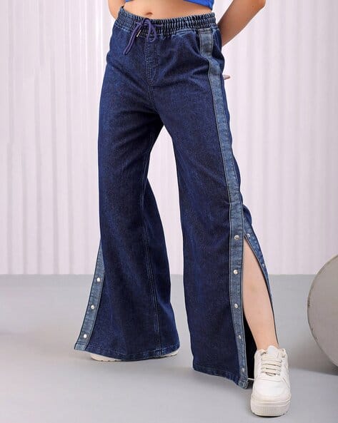 Buy Blue Jeans & Jeggings for Women by FREEHAND Online | Ajio.com