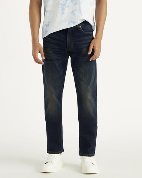 Men Mid-Wash Slim Fit Jeans