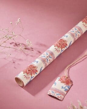 fabindia Floral Print Wrapping Sheet-picture-46