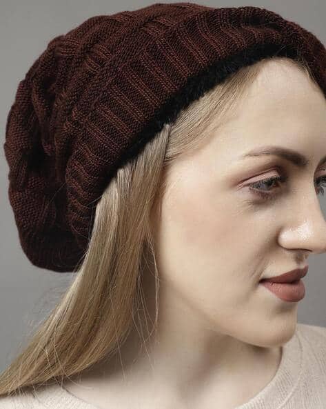 Indie Picks Winter Beanie with Fur Lining