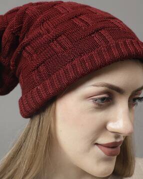 Winter Beanie with Fur Lining-image-1