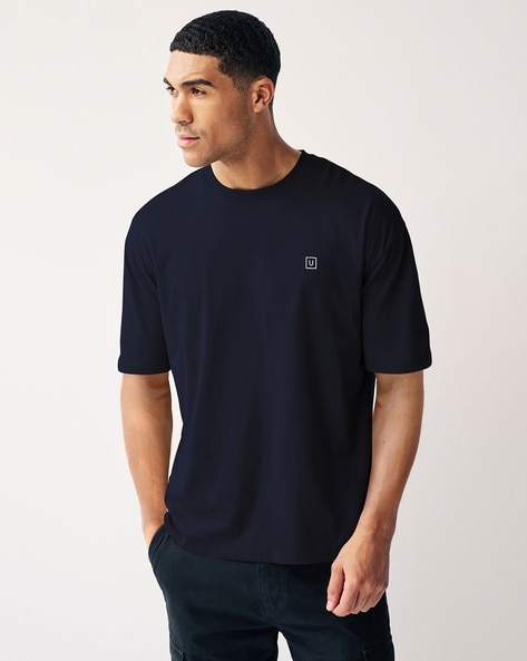 Oversized Fit Crew-Neck T-Shirt