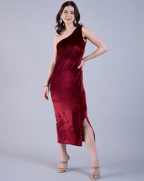 Women One-Shoulder Bodycon Dress