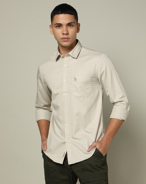 Men Slim Fit Shirt