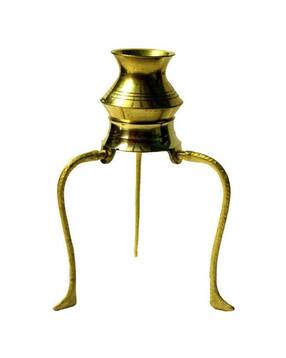 navyaksh Brass Lota for Puja Tripai Lota-picture-50